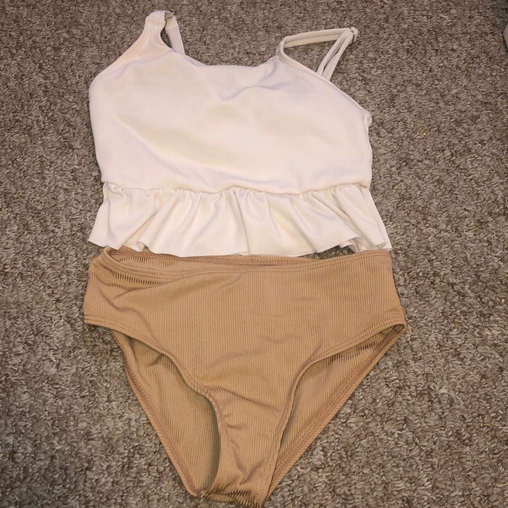 Shein girls 2 piece swim suit size 7/8